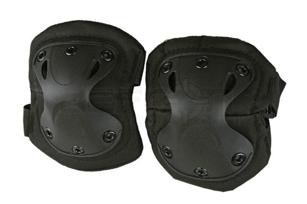 Elbow Protection Pads - Black - DEFCON AIRSOFT