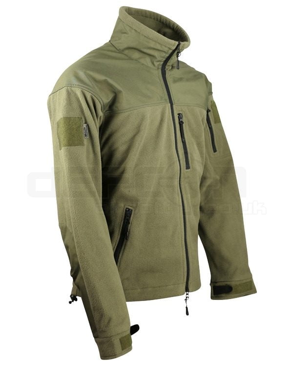 KombatUK Defender Tactical Fleece - Olive Green - DEFCON AIRSOFT