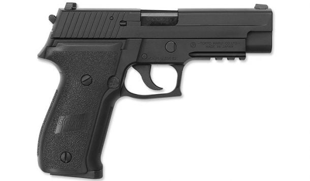 Tokyo Marui SIG Sauer P226 Railed GBB Pistol - DEFCON AIRSOFT