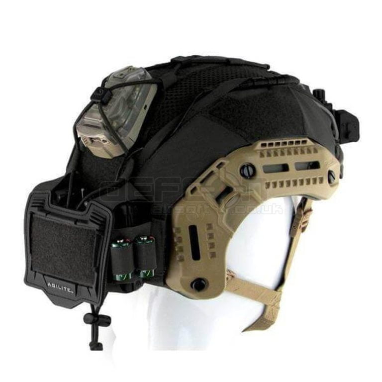 Agilite MTEK FLUX Helmet Cover - Gen4 - Ranger Green - DEFCON AIRSOFT