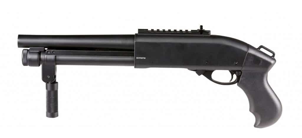 Secutor Breacher Velites Gas Shotgun G-II (Black) - DEFCON AIRSOFT