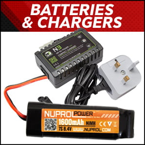 Airsoft Batteries & Chargers