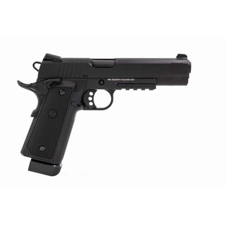 Raven Hi-Capa R14 Railed Black - DEFCON AIRSOFT