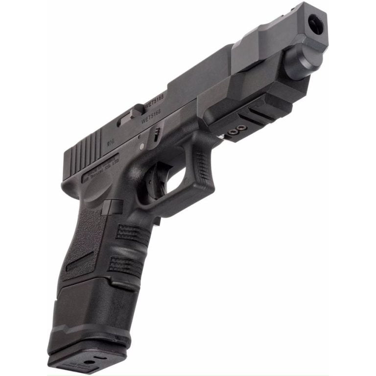 WE 33 Series Gen 3 Gas Blowback Pistol Black - DEFCON AIRSOFT