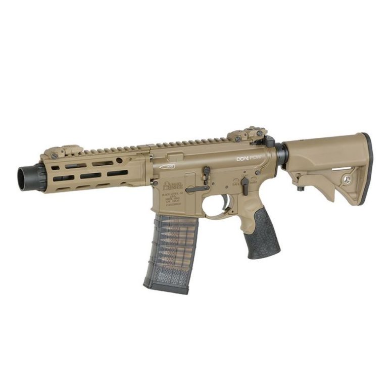 Daniel Defense X EMG DDM4 PDW SBR Gas Blowback Rifle By Cyma CGS - Tan ...